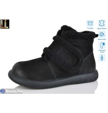 Черевики жіночі на зиму (8 пар р.36-41) чорний  "Lilin"