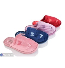 Тапки жіночі на весну/осінь (12 пар р.36-41) мікс  "ELMA"