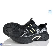 Кросівки жіночі на весну/осінь (8 пар р.36-41) чорний  "LAIFA"