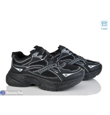 Кросівки жіночі на весну/осінь (8 пар р.36-41) чорний  "LAIFA"