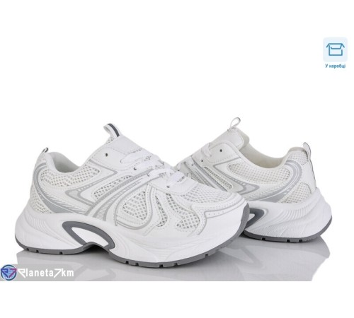 Кросівки жіночі на весну/осінь (8 пар р.36-41) білий  "LAIFA"