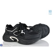 Кросівки жіночі на весну/осінь (8 пар р.36-41) чорний  "LAIFA"