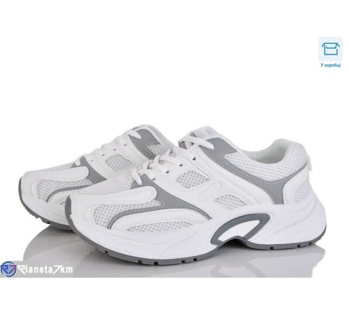 Кросівки жіночі на весну/осінь (8 пар р.36-41) білий  "LAIFA"