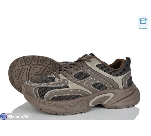 Кросівки жіночі на весну/осінь (8 пар р.36-41) коричневий  "LAIFA"