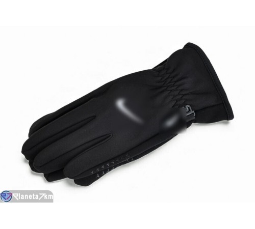 Рукавички дитячі на зиму (12 шт. р.сетка S-L) чорний  "RUBIBAS"