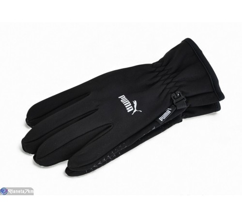 Рукавички дитячі на зиму (12 шт. р.сетка S-L) чорний  "RUBIBAS"