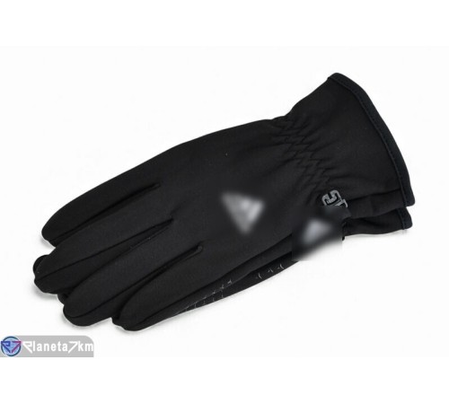 Рукавички дитячі на зиму (12 шт. р.сетка S-L) чорний  "RUBIBAS"