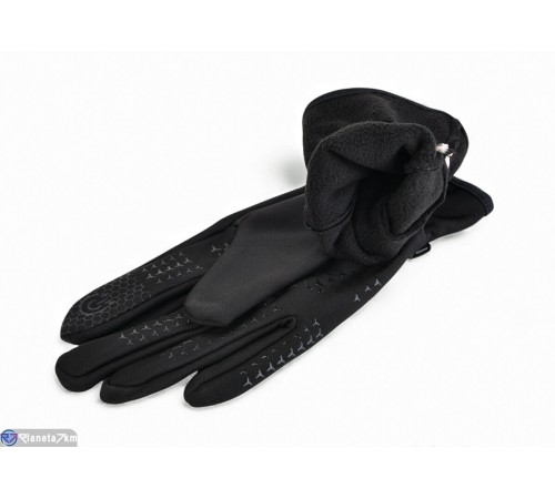 Рукавички дитячі на зиму (12 шт. р.сетка S-L) чорний  "RUBIBAS"