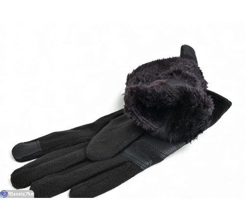 Чоловічі рукавички на зиму (12 шт. р.сетка 11-13) мікс  "RUBIBAS"