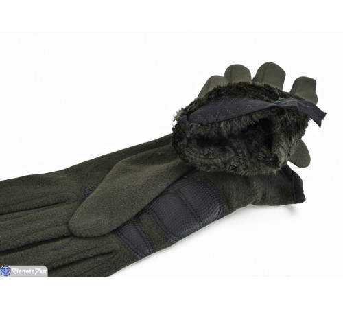 Чоловічі рукавички на зиму (12 шт. р.сетка 11-13) мікс  "RUBIBAS"