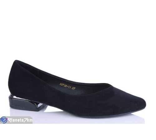 Туфлі жіночі на весну/осінь (6 пар р.36-40) чорний  "Belossa"