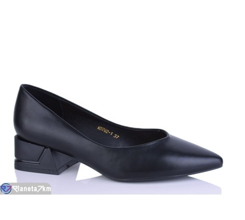 Туфлі жіночі на весну/осінь (6 пар р.36-40) чорний  "Belossa"