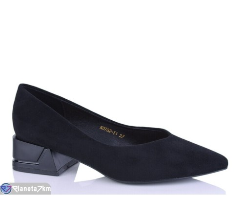 Туфлі жіночі на весну/осінь (6 пар р.36-40) чорний  "Belossa"