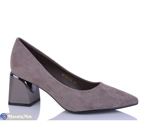 Туфлі жіночі на весну/осінь (6 пар р.36-40) коричневий  "Belossa"