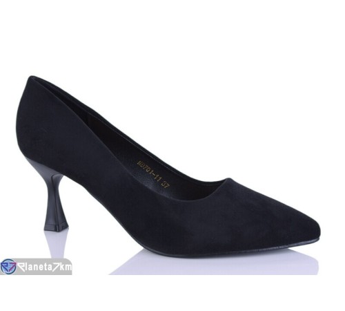 Туфлі жіночі на весну/осінь (6 пар р.36-40) чорний  "Belossa"