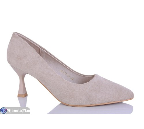 Туфлі жіночі на весну/осінь (6 пар р.36-40) бежевий  "Belossa"