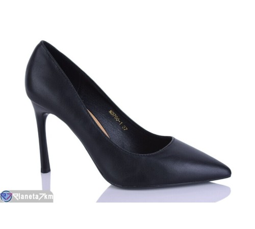 Туфлі жіночі на весну/осінь (6 пар р.36-40) чорний  "Belossa"