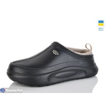 Жіночі сабо на весну/осінь (8 пар р.37-41) чорний  "LOTTOS"