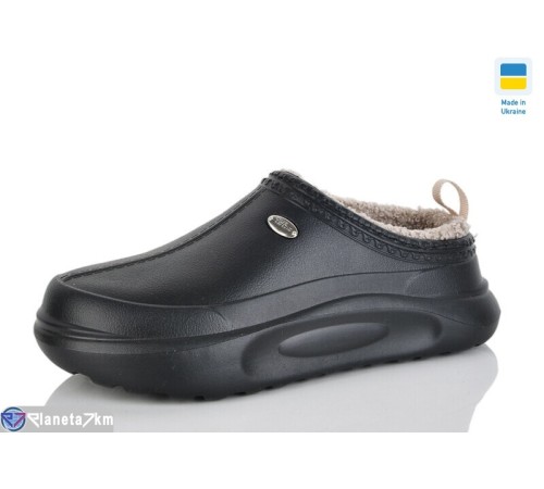 Жіночі сабо на весну/осінь (8 пар р.37-41) чорний  "LOTTOS"