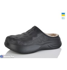 Жіночі сабо на зиму (8 пар р.37-41) чорний  "LOTTOS"