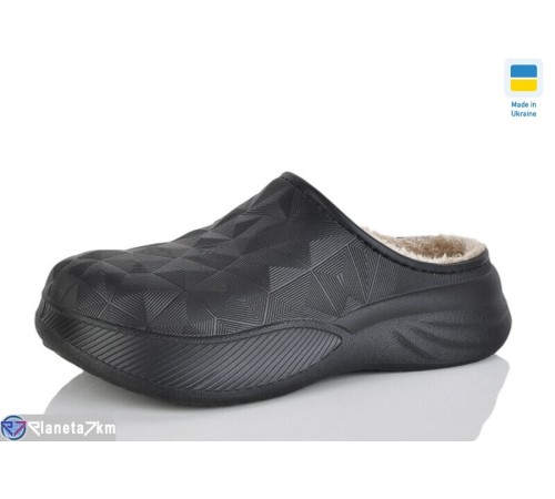 Жіночі сабо на зиму (8 пар р.37-41) чорний  "LOTTOS"