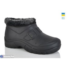 Калоші чоловічі на зиму (12 пар р.41-45) чорний  "LOTTOS"