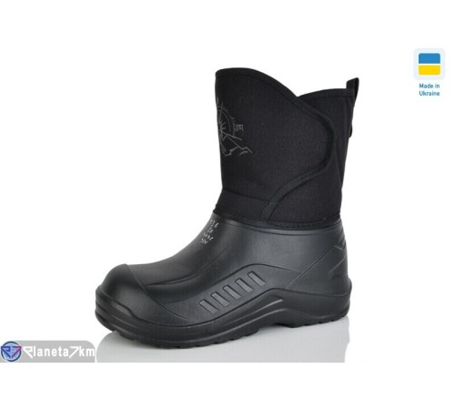 Чоловічі чоботи з піни на зиму (8 пар р.41-46) чорний  "LOTTOS"