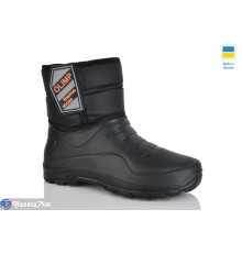 Чоловічі чоботи з піни на зиму (8 пар р.41-46) чорний  "LOTTOS"