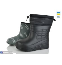 Жіночі чоботи з піни на весну/осінь (8 пар р.37-41) чорний  "LOTTOS"