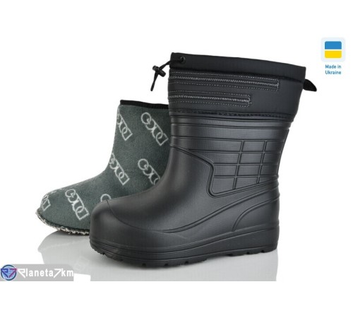 Жіночі чоботи з піни на весну/осінь (8 пар р.37-41) чорний  "LOTTOS"