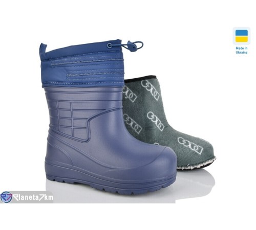 Жіночі чоботи з піни на весну/осінь (8 пар р.37-41) синій  "LOTTOS"