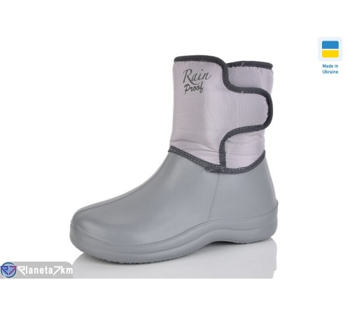 Жіночі чоботи з піни на зиму (6 пар р.37-41) сірий  "LOTTOS"