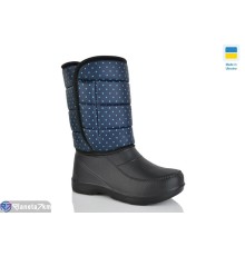 Жіночі чоботи з піни на зиму (8 пар р.37-41) чорний  "LOTTOS"