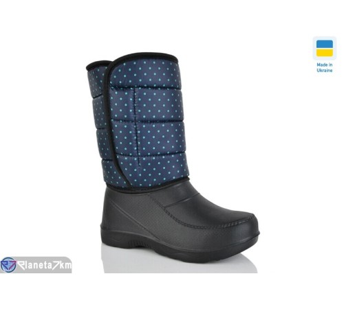 Жіночі чоботи з піни на зиму (8 пар р.37-41) чорний  "LOTTOS"