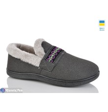 Тапки жіночі на весну/осінь (8 пар р.37-41) сірий  "LOTTOS"