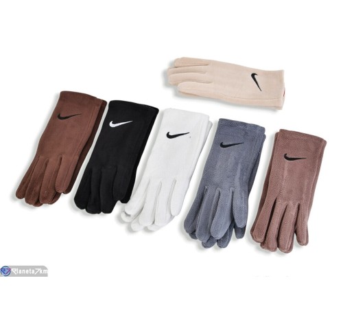 Рукавички жіночі на зиму (12 шт. р.сетка 6,5-8,5) мікс  "RUBIBAS"