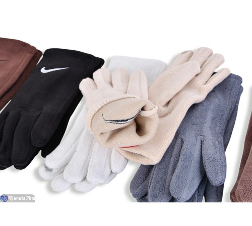 Рукавички жіночі на зиму (12 шт. р.сетка 6,5-8,5) мікс  "RUBIBAS"