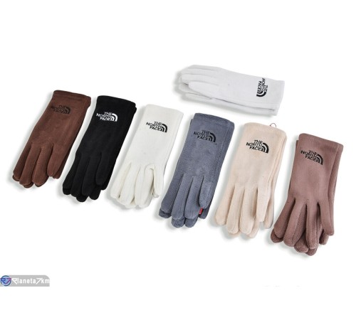 Рукавички жіночі на зиму (12 шт. р.сетка 6,5-8,5) мікс  "RUBIBAS"