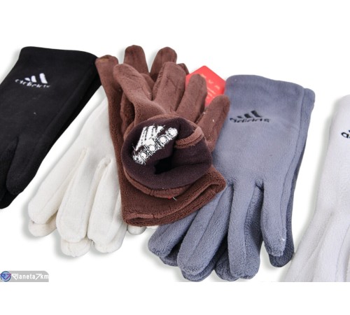 Рукавички жіночі на зиму (12 шт. р.сетка 6,5-8,5) мікс  "RUBIBAS"