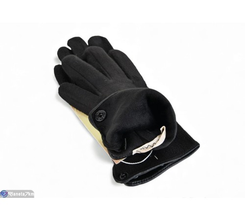 Рукавички на зиму (10 шт. р.сетка S-L) чорний  "RUBIBAS"