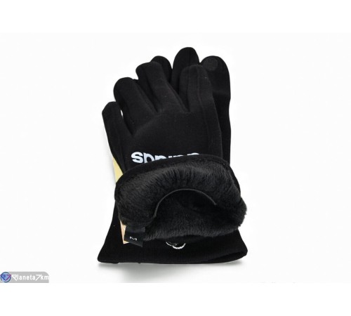 Рукавички на зиму (10 шт. р.сетка S-M) чорний  "RUBIBAS"