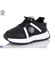 Дитячі кросівки на весну/осінь (5 пар р.27-31) чорний  "Леопард"