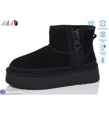Уггі жіночі на зиму (6 пар р.36-40) чорний  "Aba"