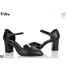 Туфлі жіночі на весну/осінь (6 пар р.36-40) чорний  "Vika"