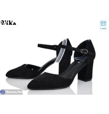 Туфлі жіночі на весну/осінь (6 пар р.36-40) чорний  "Vika"