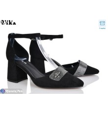 Туфлі жіночі на весну/осінь (6 пар р.36-40) чорний  "Vika"