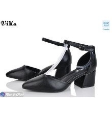 Туфлі жіночі на весну/осінь (6 пар р.33-38) чорний  "Vika"
