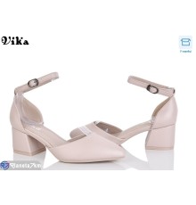 Туфлі жіночі на весну/осінь (6 пар р.33-38) бежевий  "Vika"