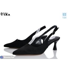 Туфлі жіночі на весну/осінь (6 пар р.36-40) чорний  "Vika"