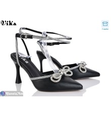 Туфлі жіночі на весну/осінь (6 пар р.36-40) чорний  "Vika"